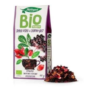 BIO Tea - Rosa silvestre y saúco bolsa de 80 g